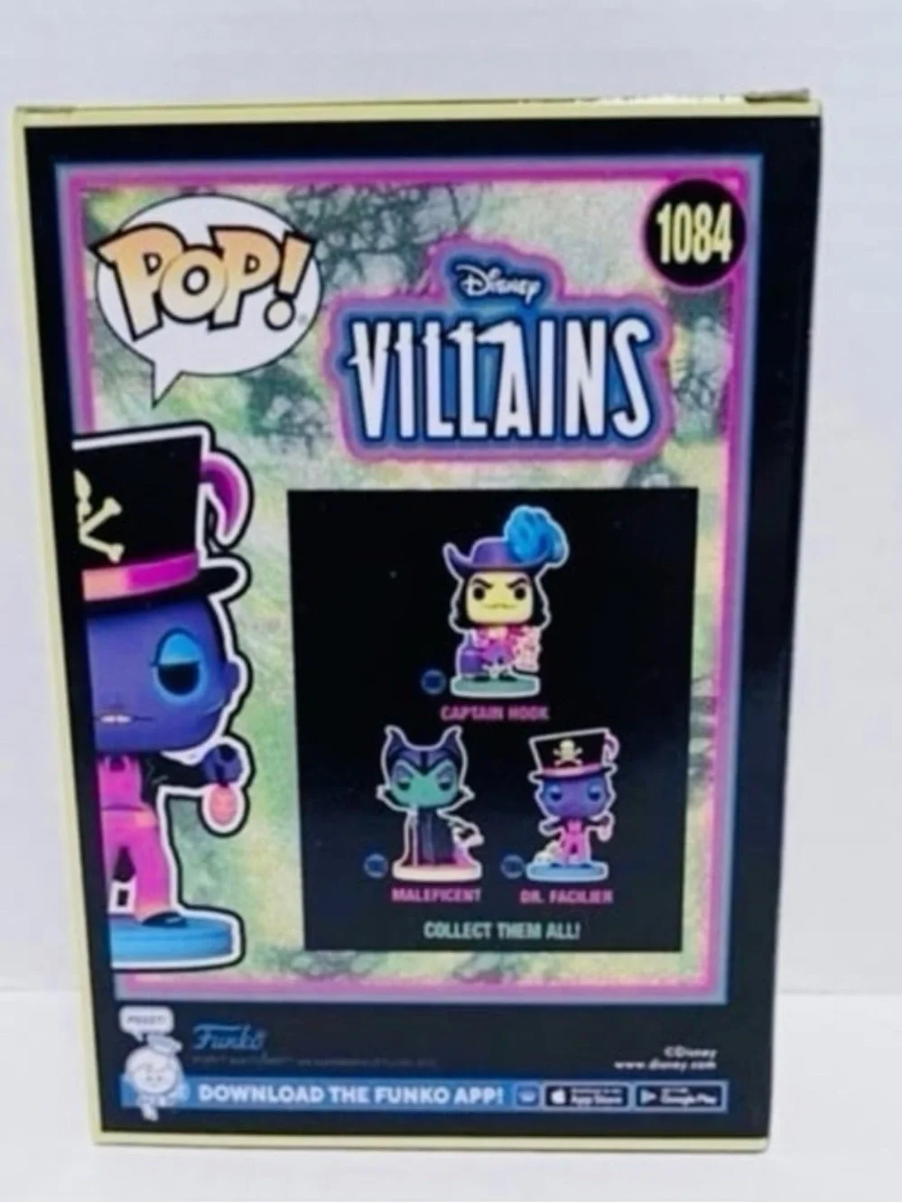 Funko Pop! BNIB Disney Villains Blacklight Princess & The Frog Dr Facilier